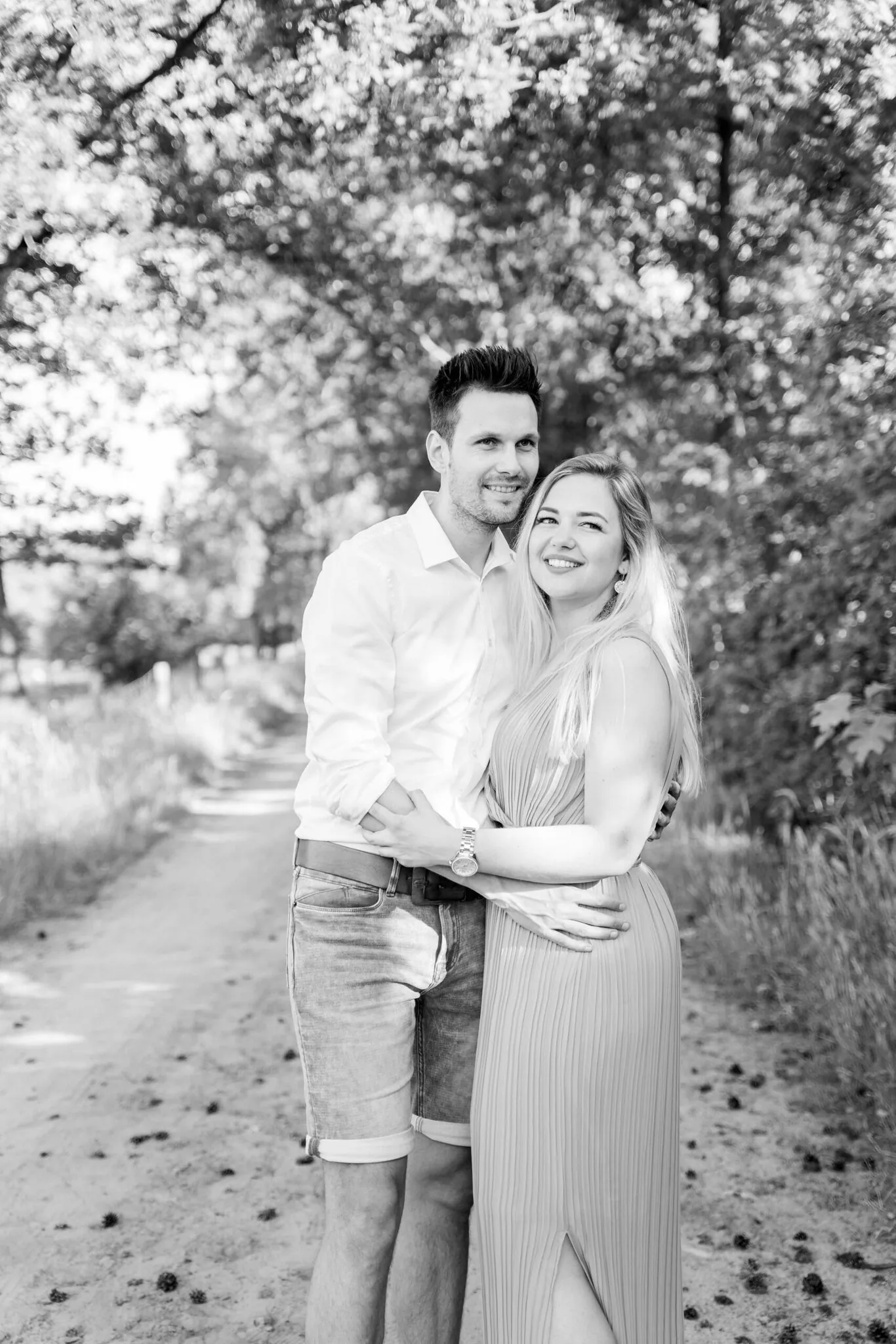 Pre-wedding shoot voorafgaand aan de bruiloft